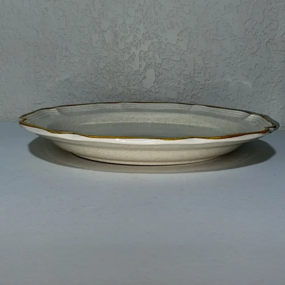 Mikasa Garden Club 12.5” Serving Dish Chop Platter Plate Oven‎ Safe Japan EC400